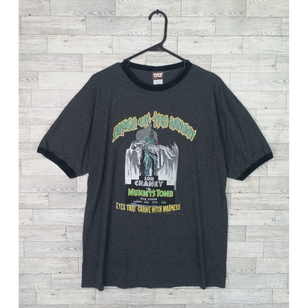 Tnt Trau Loevner Curse of the Mummy Lon Chaney Horror T-shirt Shirt Top Large L‎